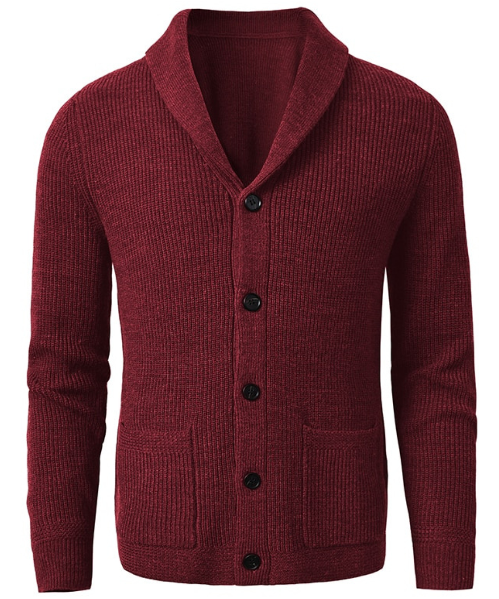 Cardigan Lodance en maille épaisse à col châle