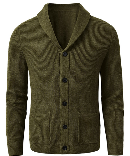 Cardigan Lodance en maille épaisse à col châle