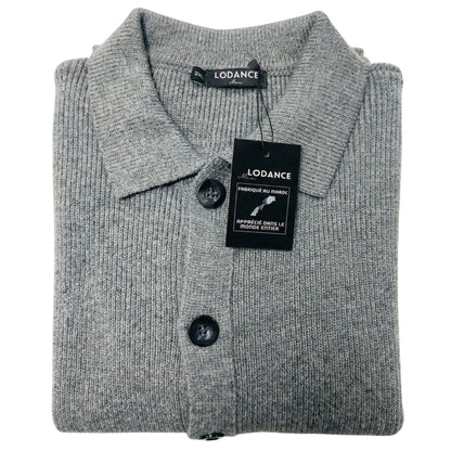 Lodance – Cardigan Homme à Col Classique