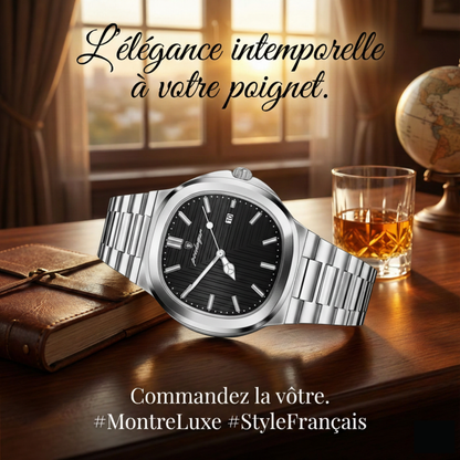 Montre Homme en Acier Inoxydable – Élégance Moderne