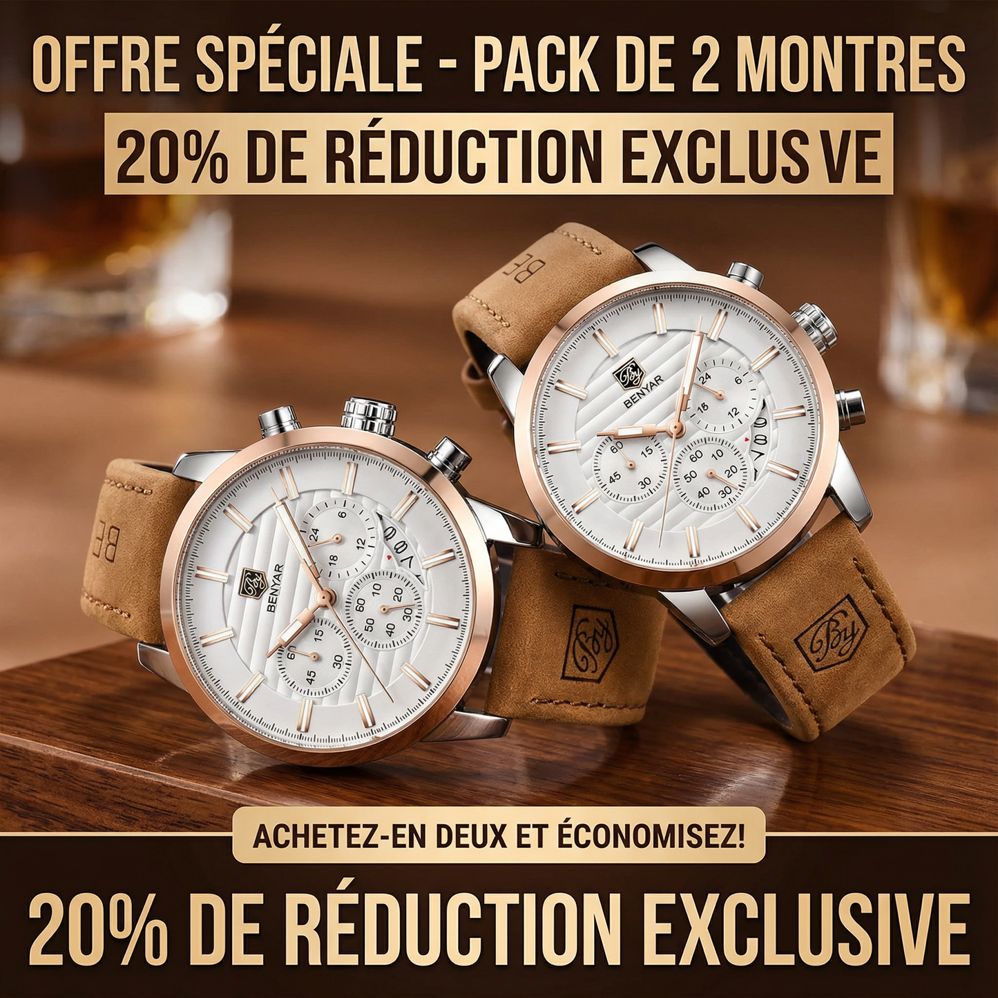 Montre BENYAR – Élégance & Performance au Quotidien